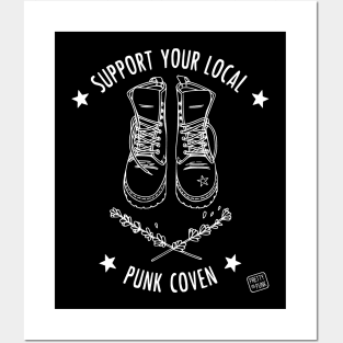 Support Your Local Punk Coven Posters and Art